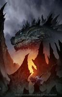 Godzilla Monster Wallpaper 스크린샷 2