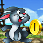 Cute Bunny Cool Jumping ícone