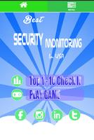 Home Security Monitoring Usa Plakat