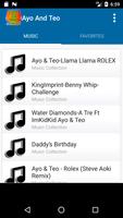 Ayo and Teo Songs Lyric Screenshot 1