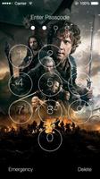The Hobbit Lock Screen captura de pantalla 1