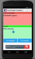 French English New Translator capture d'écran 2