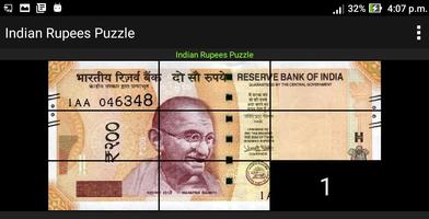 Indian Rupees Jigsaw Puzzle capture d'écran 1
