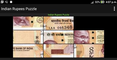 Indian Rupees Jigsaw Puzzle capture d'écran 2