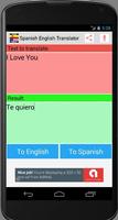 Spanish English New Translator screenshot 3