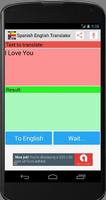 Spanish English New Translator captura de pantalla 2