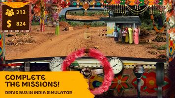 Drive Bus in India Simulator Affiche
