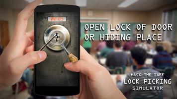 Hack the Safe. Lock picking Affiche