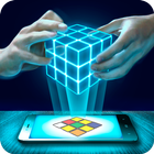 Rubiks Cube 3D محاكاة أيقونة