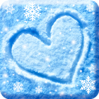 Dibujar el dedo en la nieve icono