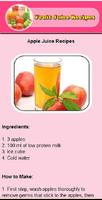 برنامه‌نما fress juice recipes عکس از صفحه