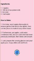2 Schermata fress juice recipes