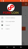 ForkCoin Wallet ポスター