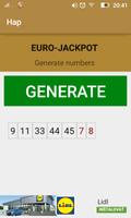 Hap Euro-jackpot الملصق