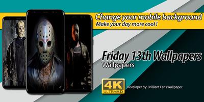 Friday 13th Wallpapers Mask Plakat