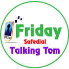 Friday Safedial Talking Tom Dialer ícone