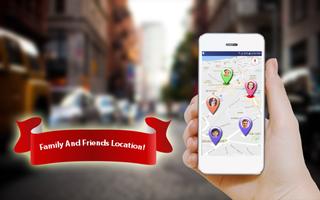 Find My family & Friend, GPS Location Tracker Affiche