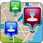 Localizar Amigos icono