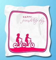Friendship Day Wish Card-poster