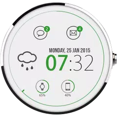 Nova Material Watch Face -Free APK Herunterladen