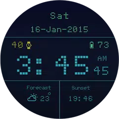 Retro Led Watchface Free APK download