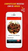 Receitas com Shimeji الملصق