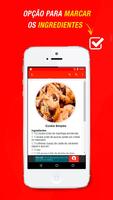 Receitas de Cookies captura de pantalla 1