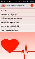 Blood Pressure Guide Affiche