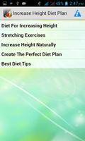 Increase Height & Diet Plan plakat