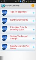 Guitar Learning Cartaz