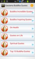 Gautama Buddha Quotes Affiche
