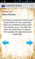 برنامه‌نما Leadership Quotes عکس از صفحه