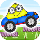 Hill Climb Minion Racing Game Adventure For Child آئیکن