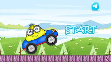 Hill Climb Minion Racing Game Adventure For Child پوسٹر