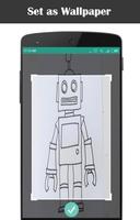 ロボットを段階的に描く スクリーンショット 3