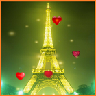 Eiffel Tower Live Wallpaper أيقونة