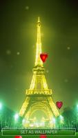 Eiffel Tower Live Wallpaper تصوير الشاشة 1