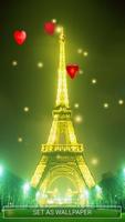 برنامه‌نما Eiffel Tower Live Wallpaper عکس از صفحه