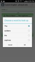 Custom English - phrasal verbs screenshot 1