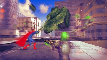 برنامه‌نما Superhero Man: Hero Battle Simulator عکس از صفحه