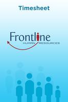 Frontline HR - Timesheet الملصق