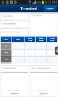 Frontline HR - Timesheet Screenshot 1