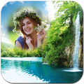 Waterfall Photo Frame