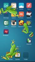 Frog on Phone Prank الملصق