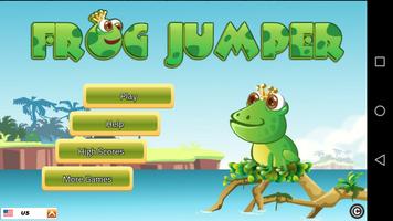 Frog Jumper Easy Game Affiche