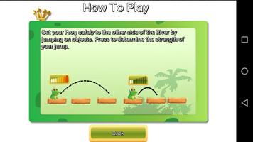 Frog Jumper Easy Game capture d'écran 3