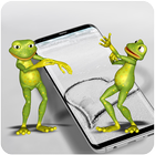 Crazy Frog dancing on phone ไอคอน