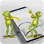 Crazy Frog dancing on phone