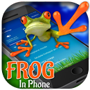 Frog walking in Phone Prank APK