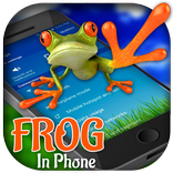 Frog walking in Phone Prank